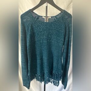 American Rag Teal Crew Neck Sweater